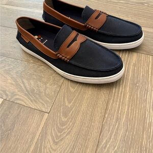 NEW Cole Haan Men's Loafers Navy and Brown